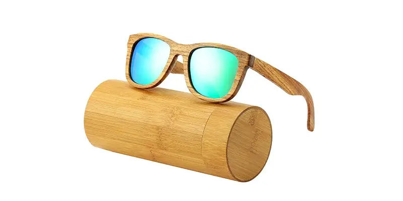 AN SWALLOW Retro Polarized Zebra Wood Sunglasses UV400 Luxury Brand Design Sunglasses Men Handmade Wooden Sun Glasses Women by All Mart Bristol Ltd