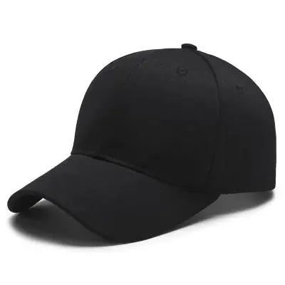 Unisex 100% Cotton Cap High Quality Solid Simple Color Hard Top Baseball Cap Men Women Adjustable Casual Outdoor Sports Hat Cap by All Mart Bristol Ltd