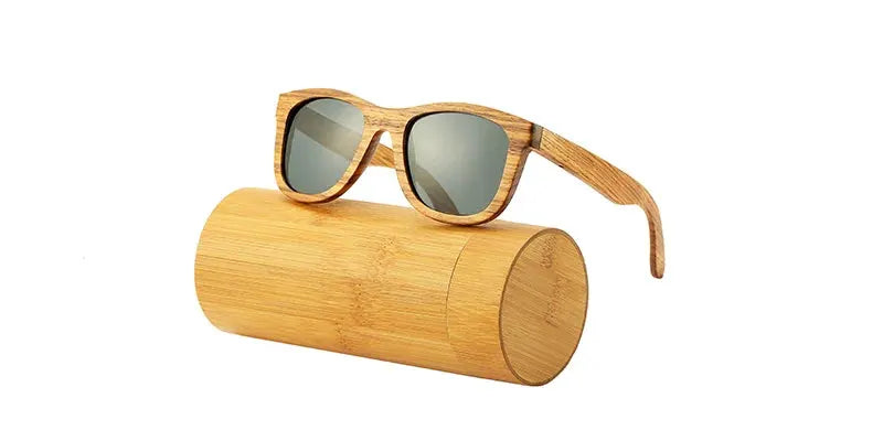AN SWALLOW Retro Polarized Zebra Wood Sunglasses UV400 Luxury Brand Design Sunglasses Men Handmade Wooden Sun Glasses Women by All Mart Bristol Ltd