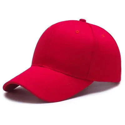 Unisex 100% Cotton Cap High Quality Solid Simple Color Hard Top Baseball Cap Men Women Adjustable Casual Outdoor Sports Hat Cap by All Mart Bristol Ltd