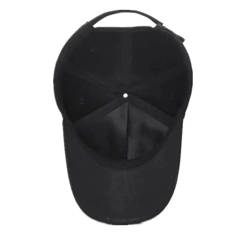 Unisex 100% Cotton Cap High Quality Solid Simple Color Hard Top Baseball Cap Men Women Adjustable Casual Outdoor Sports Hat Cap by All Mart Bristol Ltd
