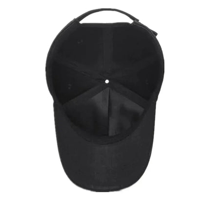 Unisex 100% Cotton Cap High Quality Solid Simple Color Hard Top Baseball Cap Men Women Adjustable Casual Outdoor Sports Hat Cap by All Mart Bristol Ltd