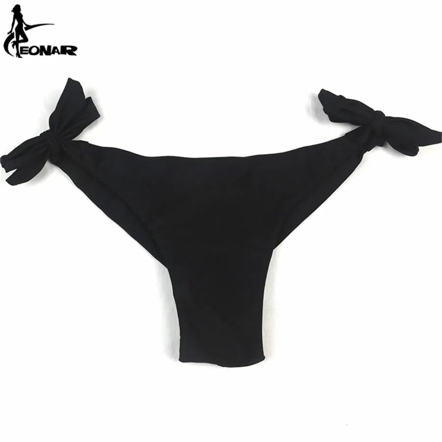 EONAR Bikini 2025 Solid Women Swimsuit Brazilian Cut Bottom Bikini Set Push Up Swimwear Femme Bathing Suits Sport Beach Wear by All Mart Bristol Ltd