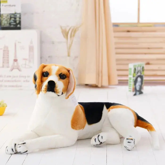 30-90cm Giant Beagle Dog Toy Realistic Stuffed Animals Dog Plush Toys Gift For Children Home Decor by All Mart Bristol Ltd