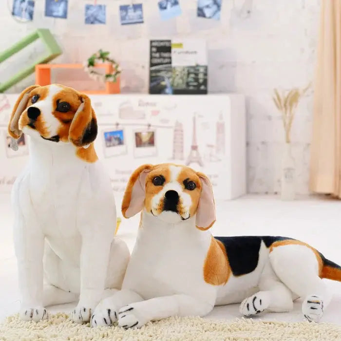 30-90cm Giant Beagle Dog Toy Realistic Stuffed Animals Dog Plush Toys Gift For Children Home Decor by All Mart Bristol Ltd