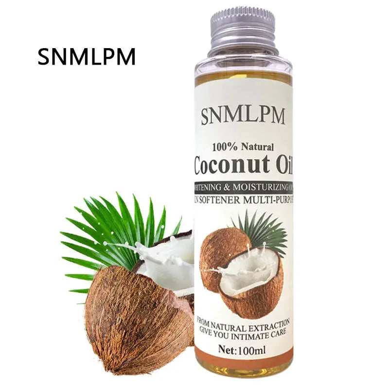 100ml Natural Organic Coconut Oil Body Face Oil Massage Relaxation Skin Coconut Essential Oil by All Mart Bristol Ltd