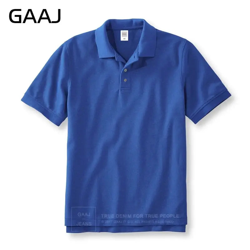 100 Cotton Polo Shirt Men,Light luxury Brand PoloShirt,Summer Short Sleeve Tee Shirt Fashion Tops Quality Clothes Golf Wear by All Mart Bristol Ltd