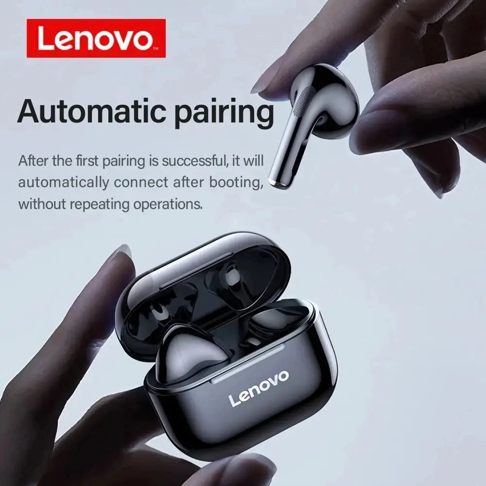 Original Lenovo LP40 wireless headphones TWS Bluetooth Earphones Touch Control Sport Headset Stereo Earbuds For Phone Android by All Mart Bristol Ltd