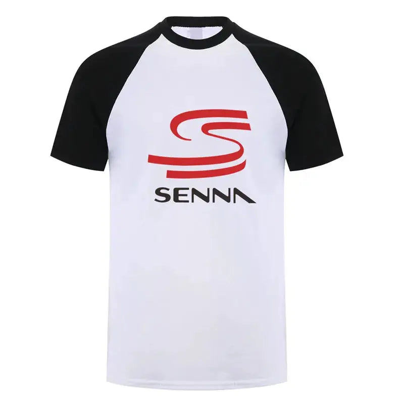 New Hero Ayrton Senna T Shirt Men Short Sleeve Cotton T-shirts Funny Cool Man Tshirt