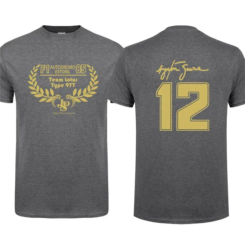 New Hero Ayrton Senna T Shirt Men Short Sleeve Cotton T-shirts Funny Cool Man Tshirt by All Mart Bristol Ltd