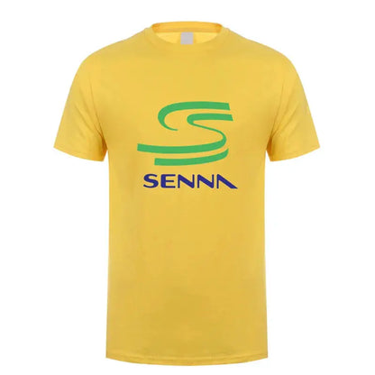 New Hero Ayrton Senna T Shirt Men Short Sleeve Cotton T-shirts Funny Cool Man Tshirt by All Mart Bristol Ltd