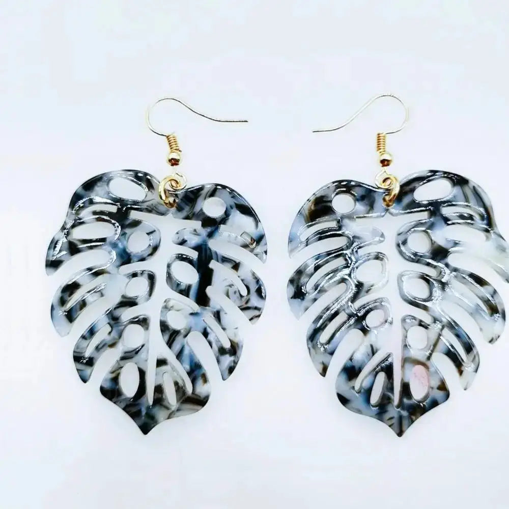 Hawaiian Acrylic Australia Designer Earrings Earring Accessories African Polynesian Jewelry Earring Women's Earrings for Women by All Mart Bristol Ltd