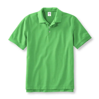 100 Cotton Polo Shirt Men,Light luxury Brand PoloShirt,Summer Short Sleeve Tee Shirt Fashion Tops Quality Clothes Golf Wear by All Mart Bristol Ltd