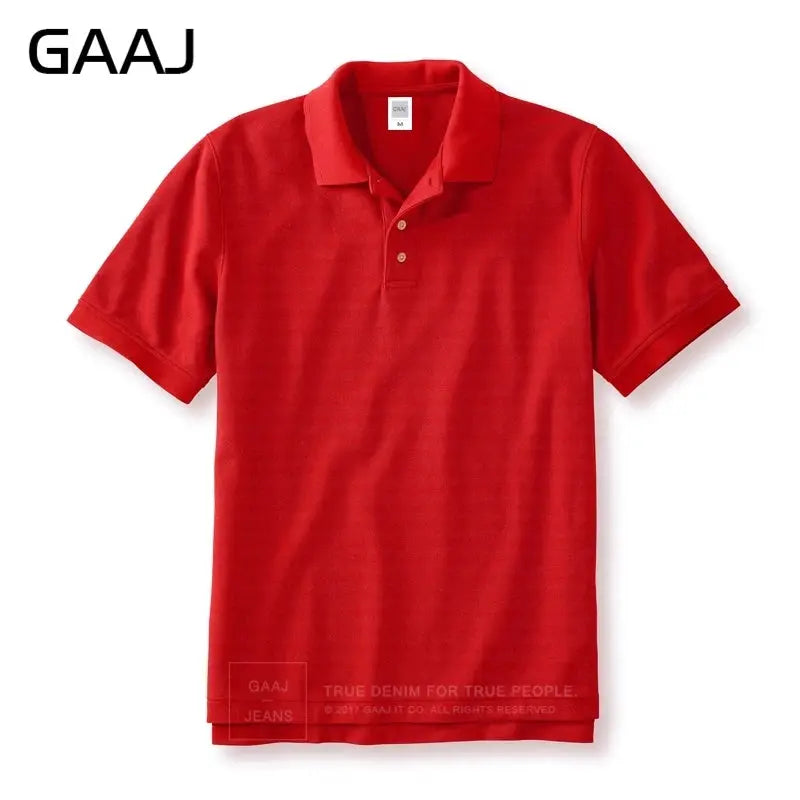 100 Cotton Polo Shirt Men,Light luxury Brand PoloShirt,Summer Short Sleeve Tee Shirt Fashion Tops Quality Clothes Golf Wear by All Mart Bristol Ltd
