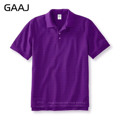100 Cotton Polo Shirt Men,Light luxury Brand PoloShirt,Summer Short Sleeve Tee Shirt Fashion Tops Quality Clothes Golf Wear by All Mart Bristol Ltd