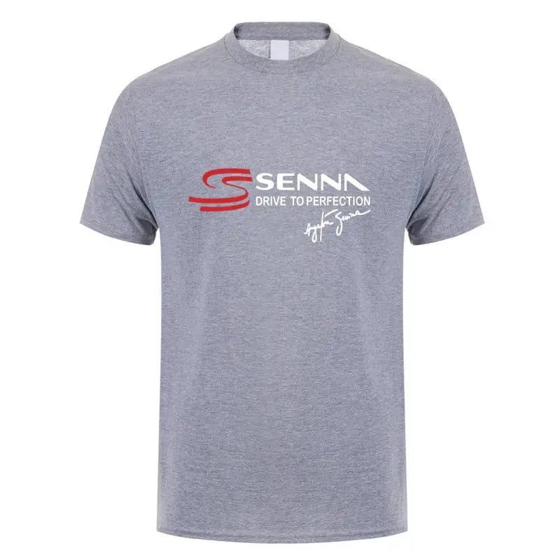 New Hero Ayrton Senna T Shirt Men Short Sleeve Cotton T-shirts Funny Cool Man Tshirt by All Mart Bristol Ltd