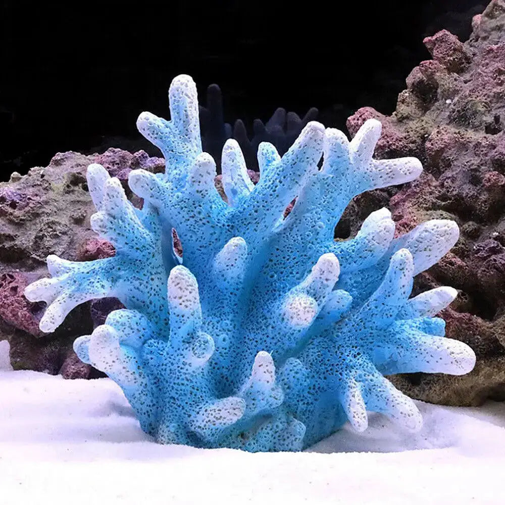 2022 New Artificial Resin Coral Reef Aquarium Ornaments Landscaping Fish Tank Decor Home Fish Tank Aquarium Accessories by All Mart Bristol Ltd