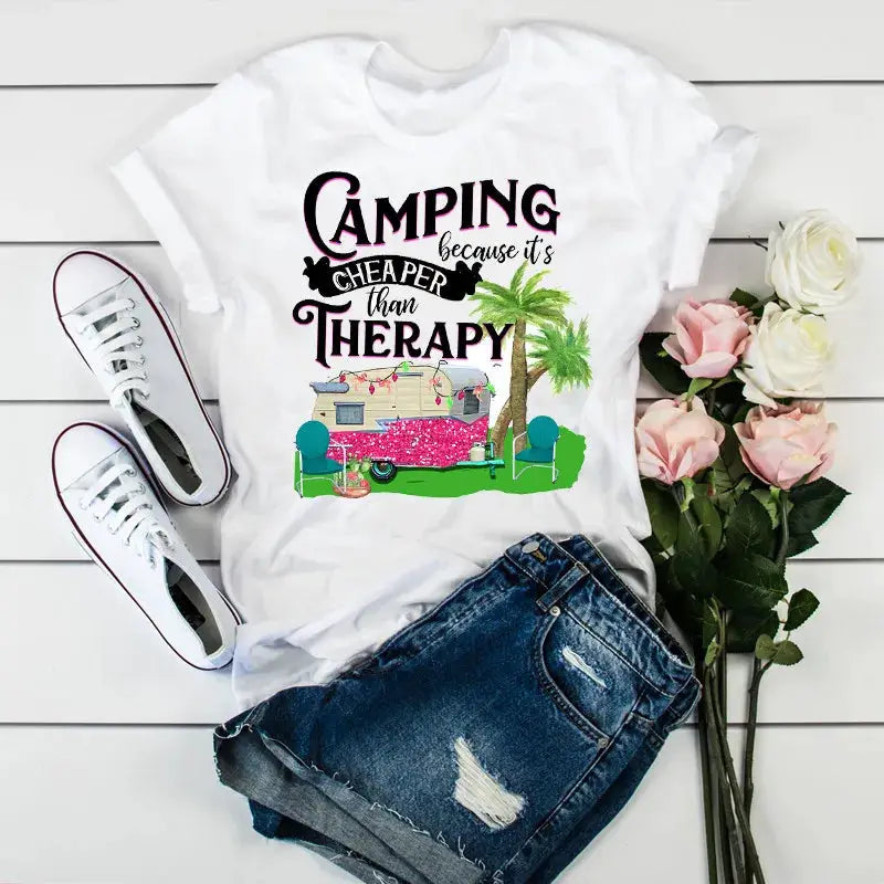 Summer New 90 ’s Leopard Heartbeat Short Sleeve Print Clothing Women's T-Shirt Harajuku Graphic Clothing Women's Top,Drop Ship by All Mart Bristol Ltd