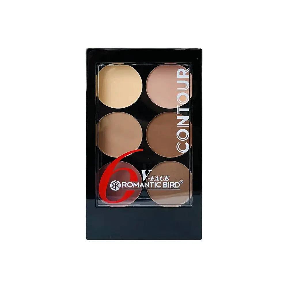 Highlight Contouring Powder Palette With Brush by Cashymart