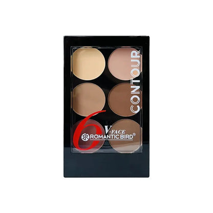 Highlight Contouring Powder Palette With Brush by Cashymart