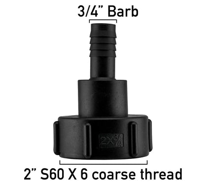 Fuel Nozzle with 3/4‚Äù Oil Tech Hose & S60X6 Adapter by Costwise