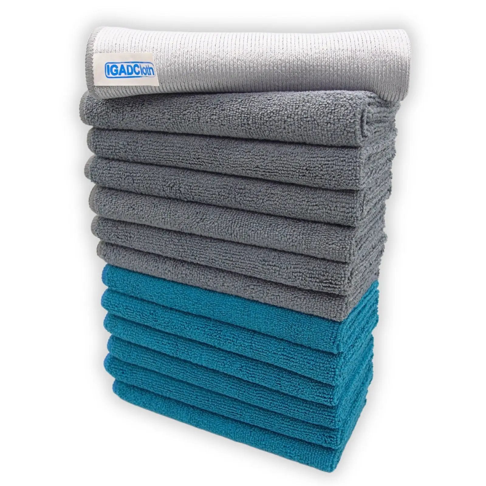 IGADCloth Sets of 12 Microfiber cloths 350gsm 40x40cm by IGADCloth