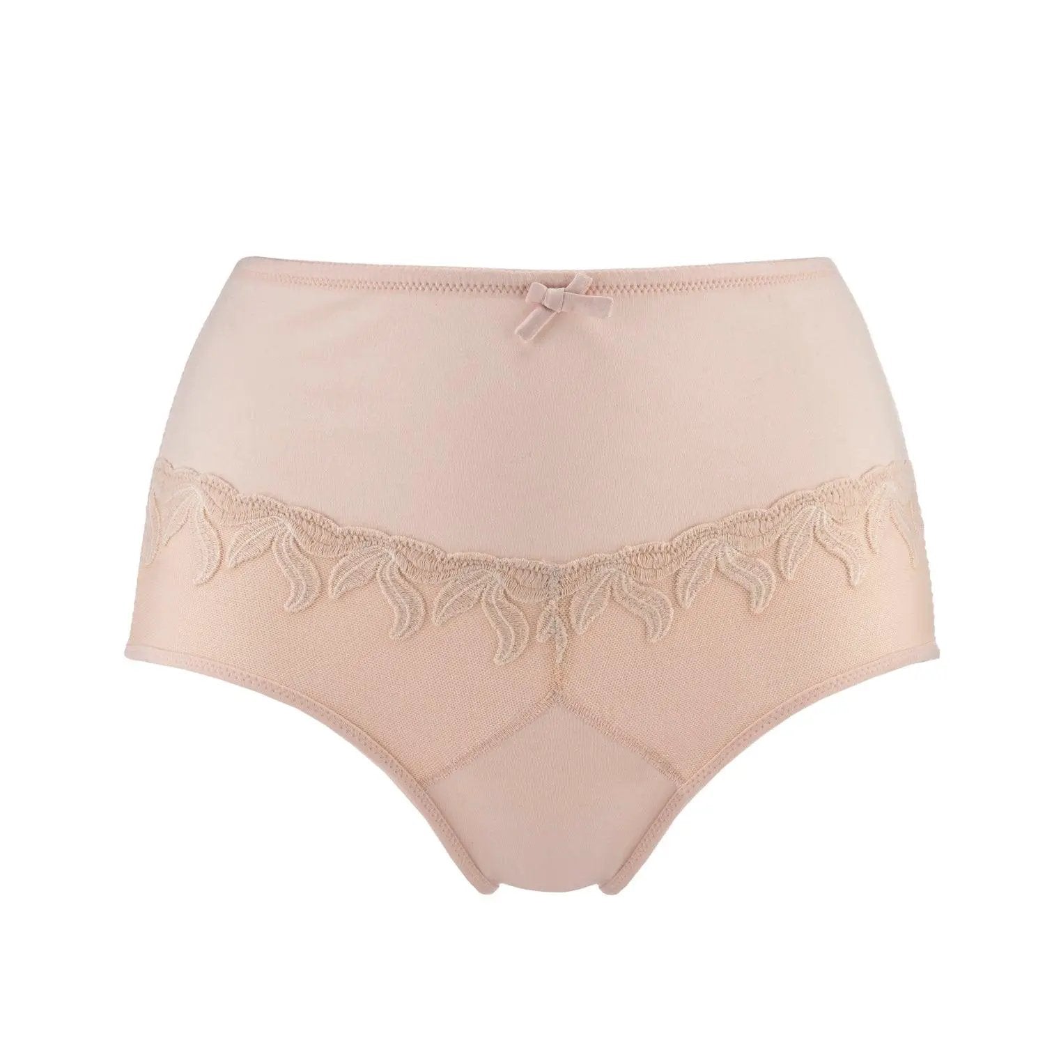 Ornate- Silk & Organic Cotton Full Brief by Juliemay Lingerie