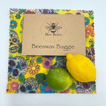 Beeswax Baggie Sandwich size by BeeRetro Beeswax Food Wraps