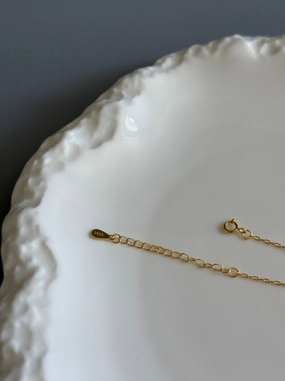 16K Gold Plated 925 Sterling Silver Big Bee Anklet by LAURRÈ Jewellery
