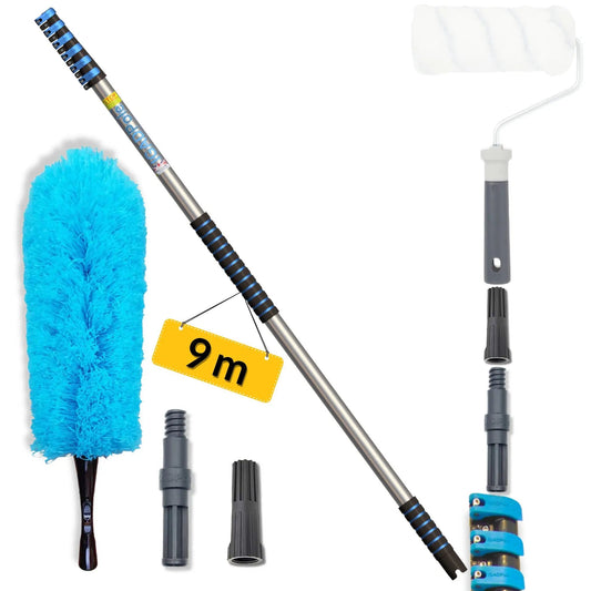 IGADPole – Dust and Cobweb Duster, 9m Telescopic Pole by IGADPole
