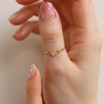 Viva Sparkle Ring by Nabi London
