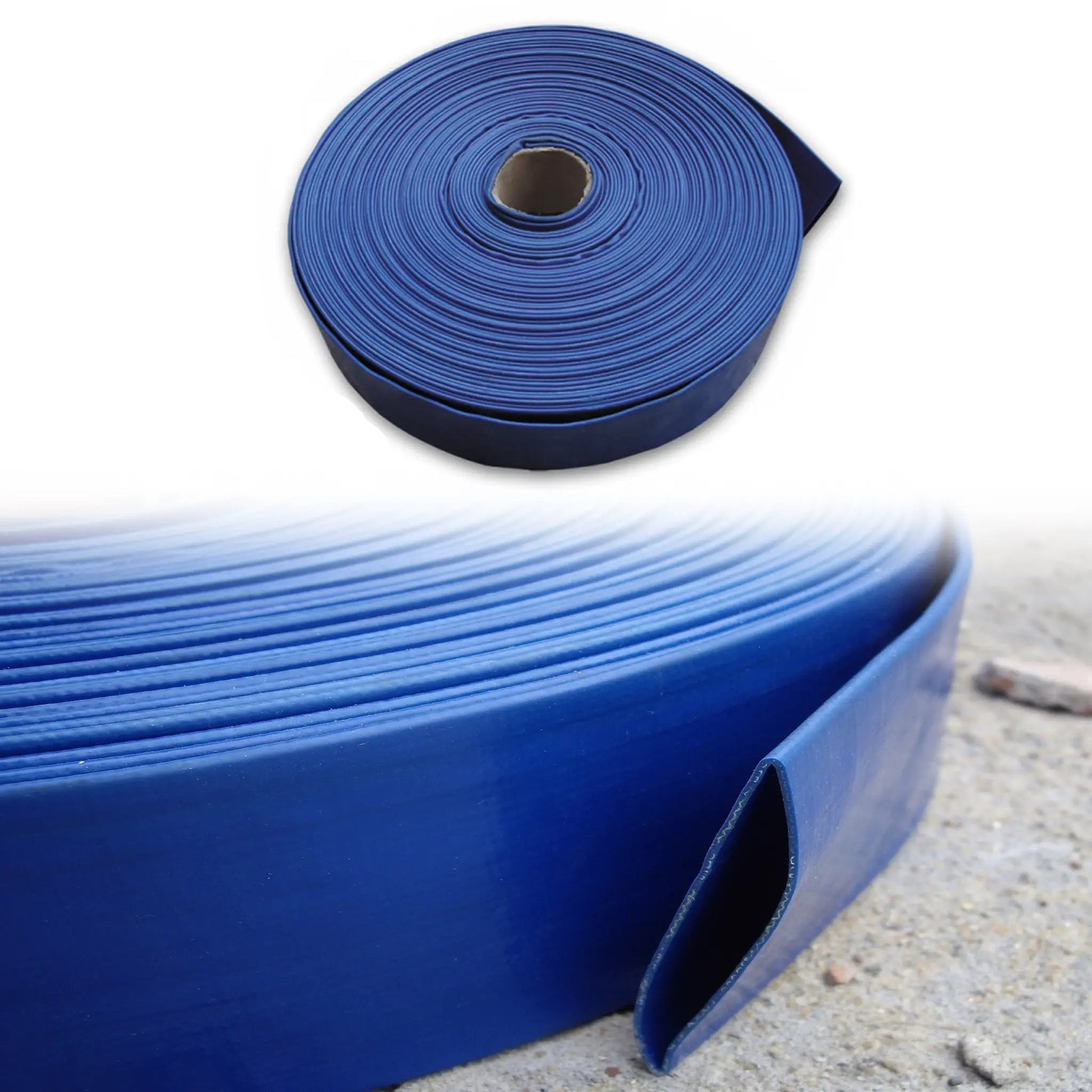 Lay Flat 1" / 25mm Water Discharge Aqua Hose Pipe Pump Irrigation PVC 2-6 BAR by AP Supplies
