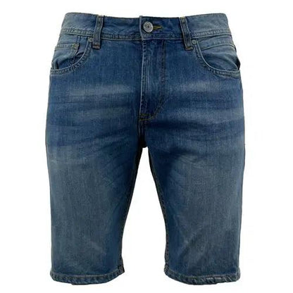 Mens Slim Fit Denim Shorts T-607 by Ek Wholesale