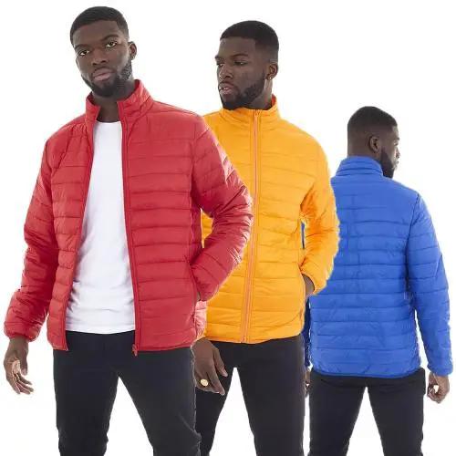 Mens Brave Soul Hike PP Padded Jacket by Brave Soul