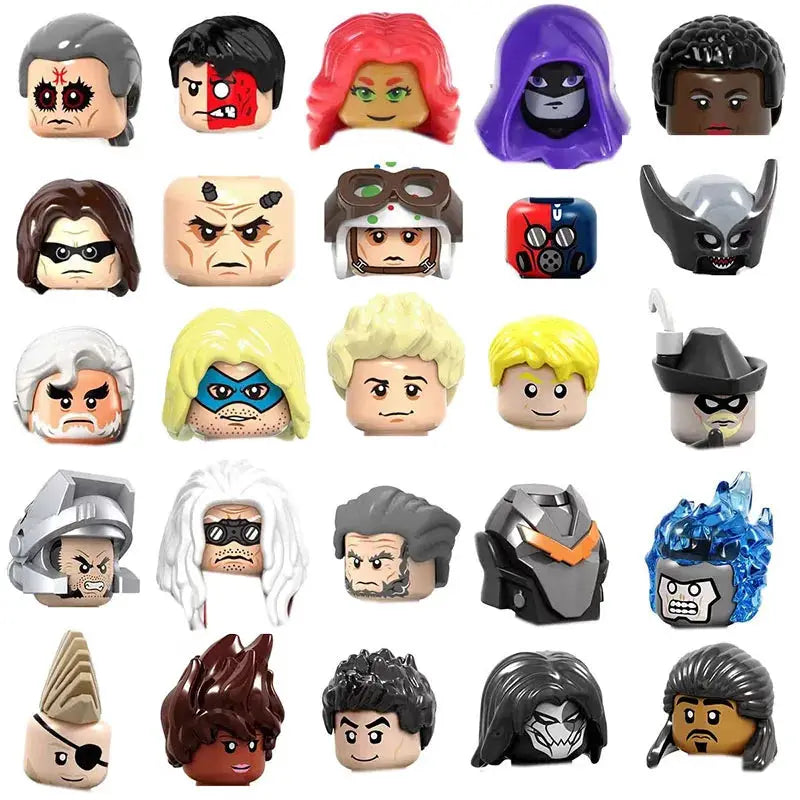 MOC Heroes Movie Evil Villain Characters Building Blocks Toy Set by Cashymart