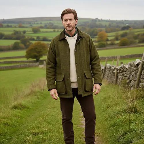 Men's Game Ascot Tweed Jacket by Game Technical Apparel