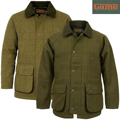Men's Game Ascot Tweed Jacket by Game Technical Apparel