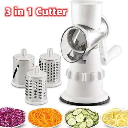 Manual Spiralizer and Grater by Cashymart