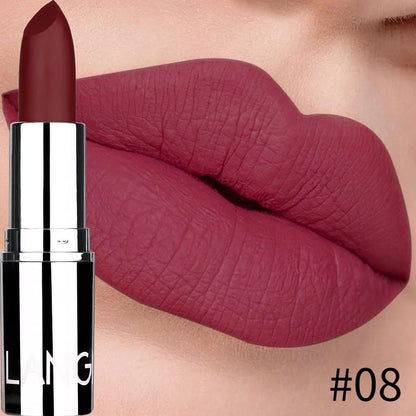 Matte Silver Long-Lasting Lipstick by Cashymart