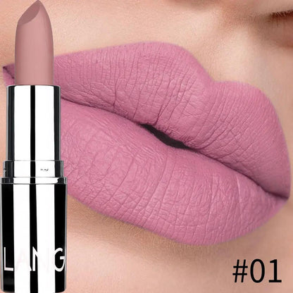 Matte Silver Long-Lasting Lipstick by Cashymart