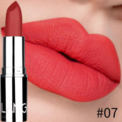 Matte Silver Long-Lasting Lipstick by Cashymart