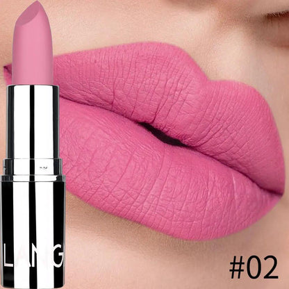 Matte Silver Long-Lasting Lipstick by Cashymart