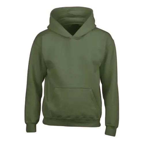 Kids Urban Road Plain Hoodie by Urban Road