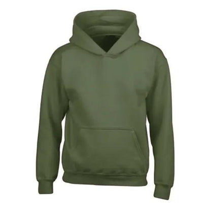 Kids Urban Road Plain Hoodie by Urban Road