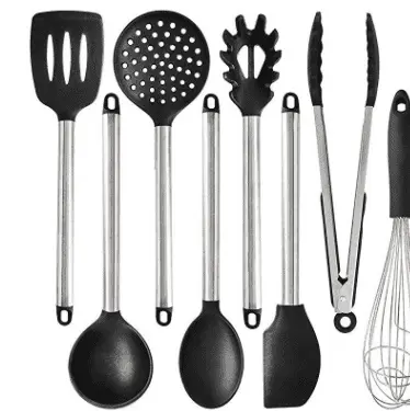 Modern and Simple Silicone Kitchen Utensil and Appliance Set by Cashymart