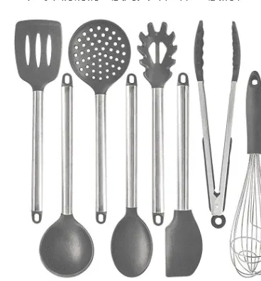 Modern and Simple Silicone Kitchen Utensil and Appliance Set by Cashymart