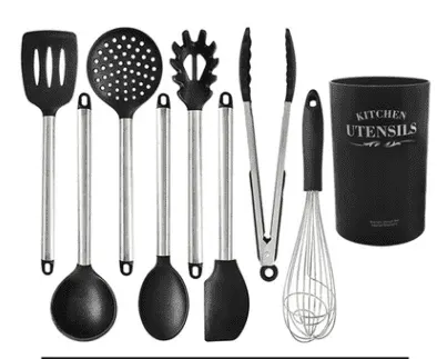 Modern and Simple Silicone Kitchen Utensil and Appliance Set by Cashymart