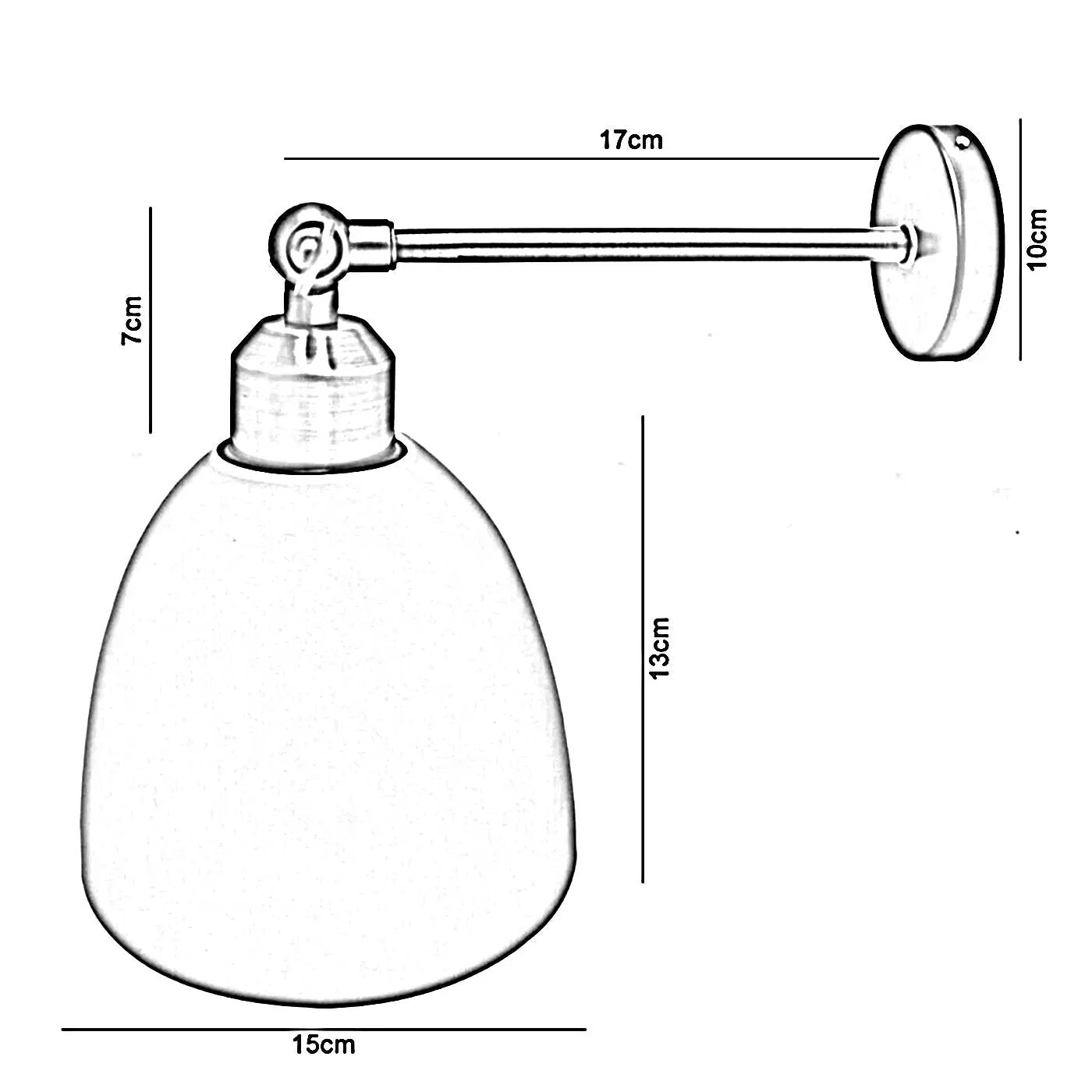 Modern red colour creative personality Metal Wall Light Lamp Shades~2212 by LEDSone