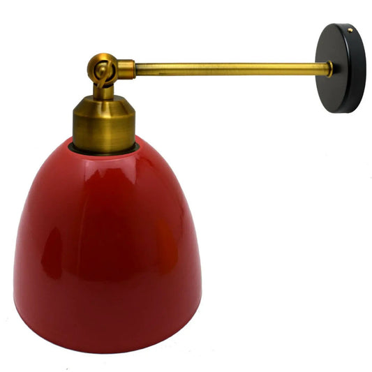 Modern red colour creative personality Metal Wall Light Lamp Shades~2212 by LEDSone