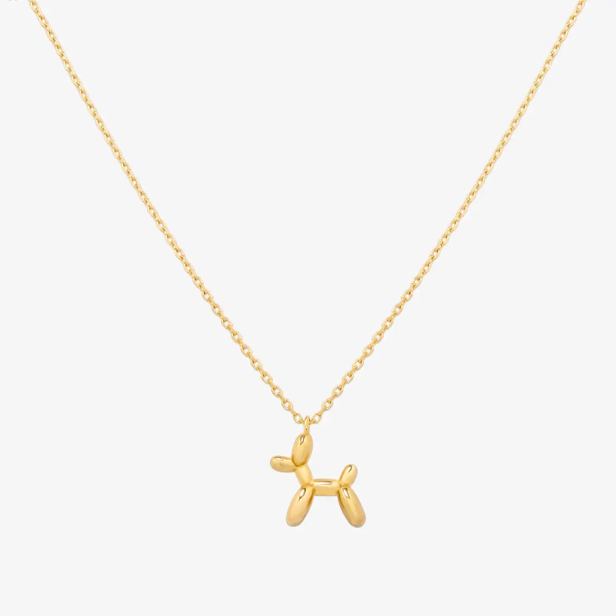 Balloon dog necklace by Nabi London
